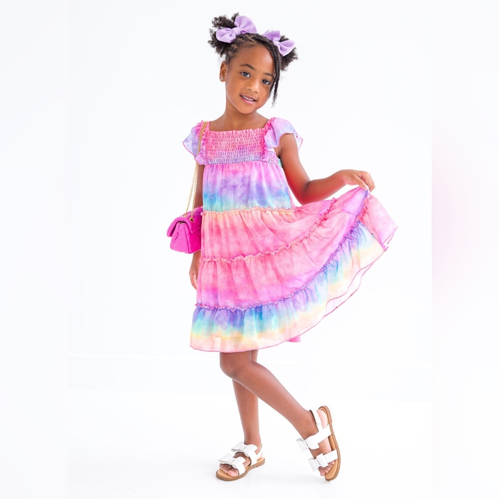 NWT Birdie Bean Jemma Chiffon Dress - 5T